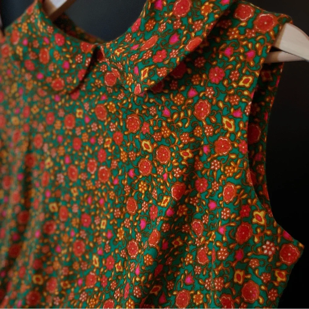 1960’s Pollitt Floral Top - Picture 4 of 6